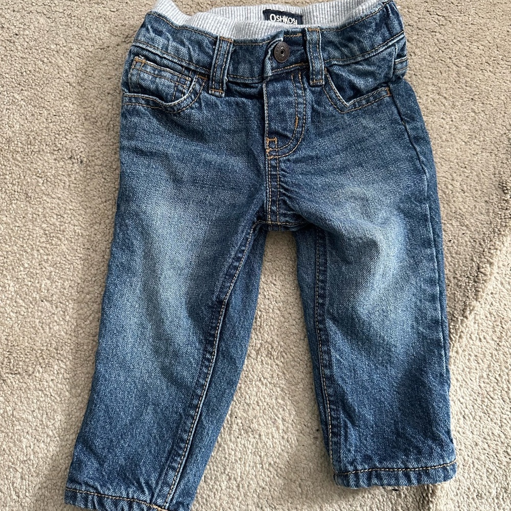 Fleece lined jeans